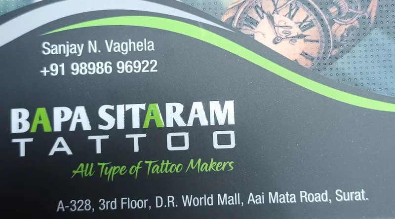 Bapasitaram Tattoo In Surat logo
