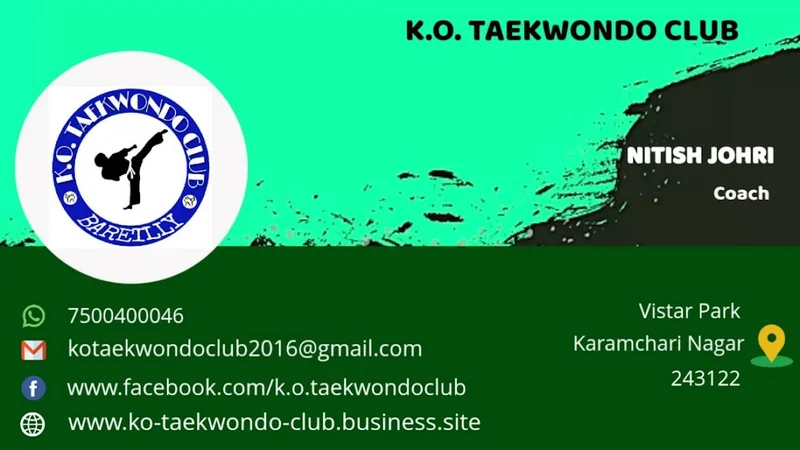 K.O. Taekwondo Club In Bareilly logo