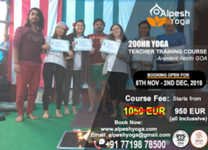Alpesh Yoga, Arambol, Goa: Teacher Training & Retreats logo