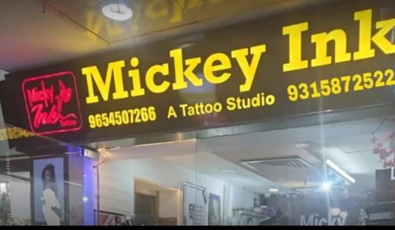 Mickey Ink A Tattoo Studio In Gurgaon logo
