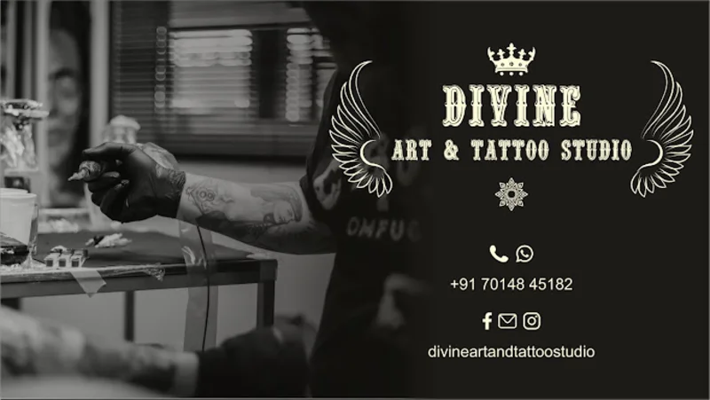 Divine Art and Tattoo Studio logo