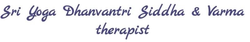 Sri Yoga Dhanvantri Siddha And Varma Therapist In Madurai logo