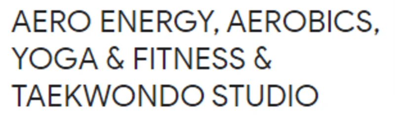 AERO Energy, Aerobics, YOGA & FITNESS & Taekwondo STUDIO logo