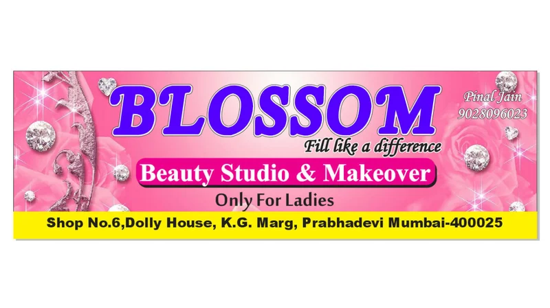 Blossom beauty studio & makeover logo