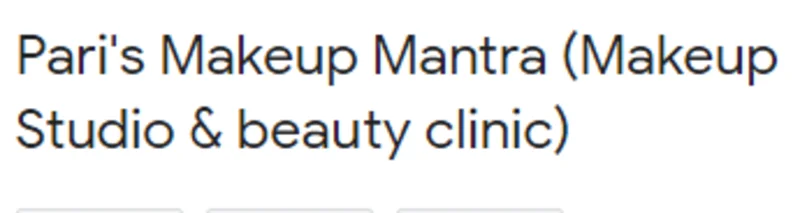 Paris Makeup Mantra In Ambikapur Chhattisgarh logo