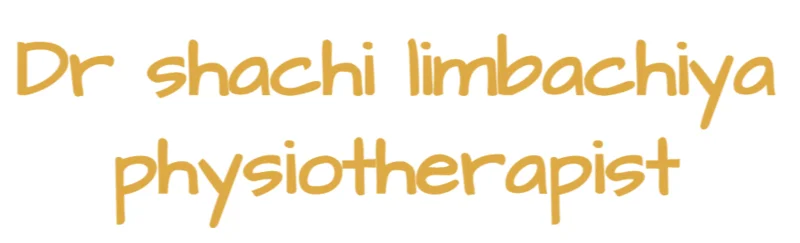 Dr Shachi Limbachiya Physiotherapist In Gandhinagar logo