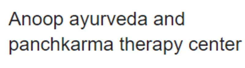 Anoop Ayurveda And Panchkarma Therapy Center In Dhanouri Uttrakhand logo