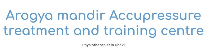 Arogya Mandir Accupressure Treatment And Training Centre logo